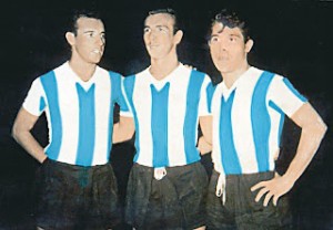 Los tres carasucias de Lima que no viajaron a Suecia por ser parte del Calcio: Humberto Maschio, Valentín Angelillo y el genial Enrique Omar Sívori.
